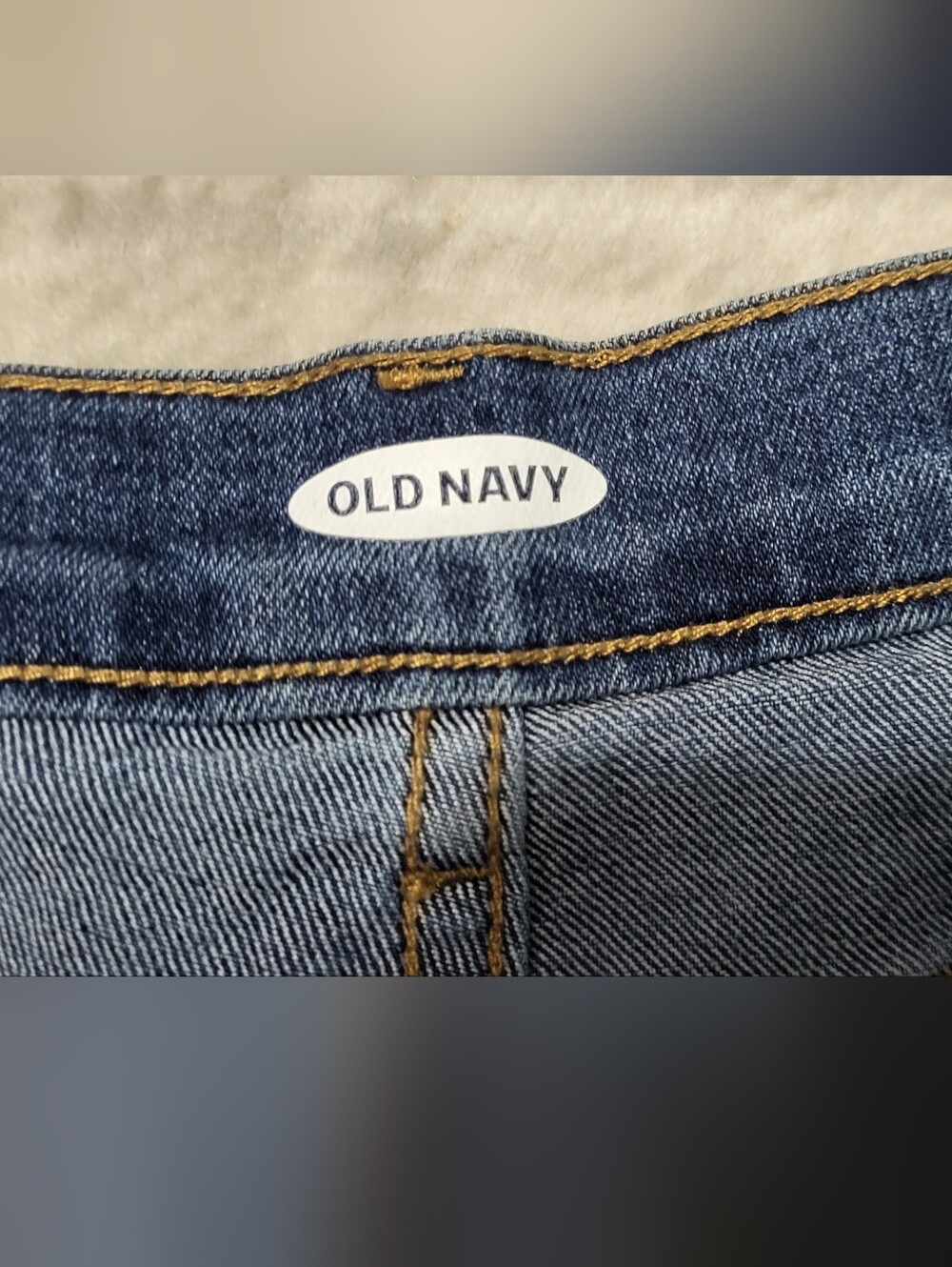 Lot of 3 Pairs of Old Navy Denim Cuffed Shorts Size 8 Excellent Condition - Picture 14 of 16